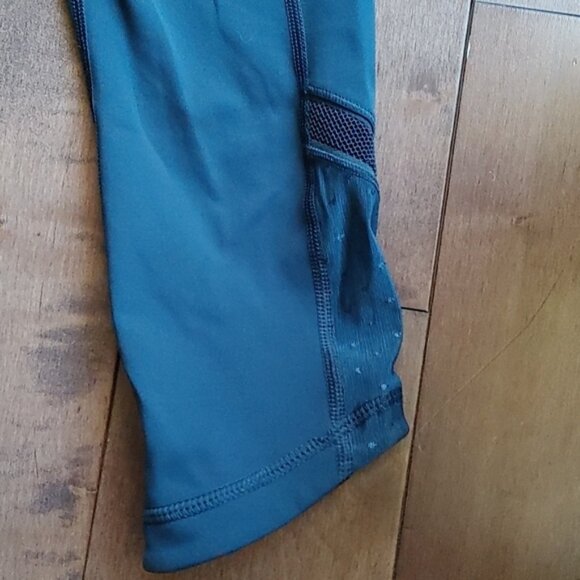 Lululemon Athletic Capri Leggings green size 4 - Picture 3 of 9